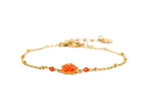 Blue Scarab Jewellery CLEA Mini Flower Bracelet