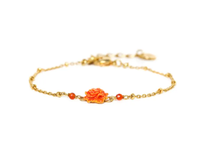 Blue Scarab Jewellery CLEA Mini Flower Bracelet