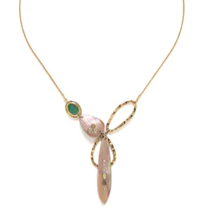 Blue Scarab Jewellery COLOMBINE Y necklace