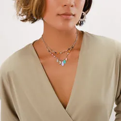 Blue Scarab Jewellery DITA 2 in 1 Necklace