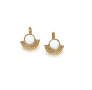 Blue Scarab Jewellery ELLEN crytallized french hooks