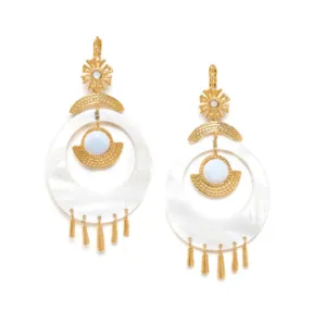 Blue Scarab Jewellery ELLEN french hook with rod
