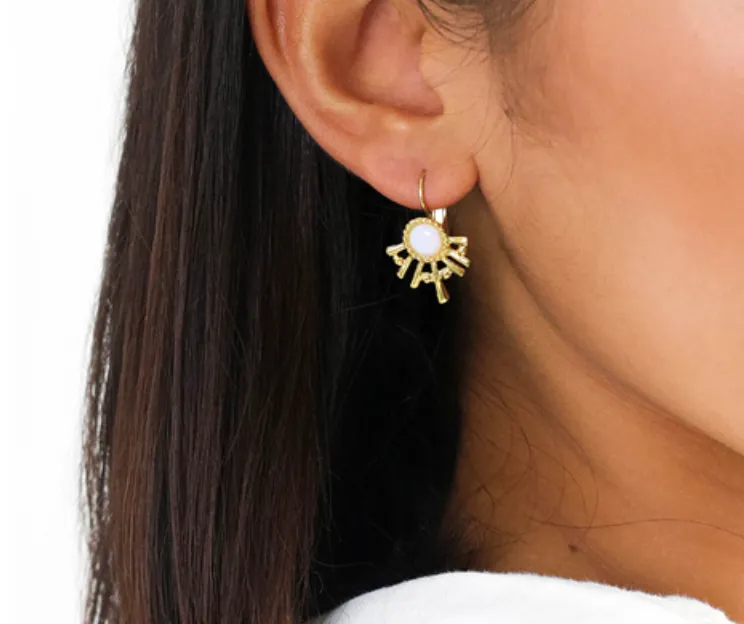 Blue Scarab Jewellery ELLEN simple french hooks
