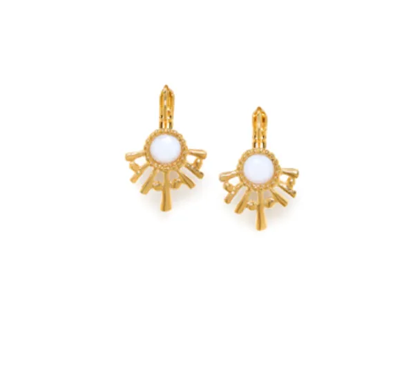 Blue Scarab Jewellery ELLEN simple french hooks
