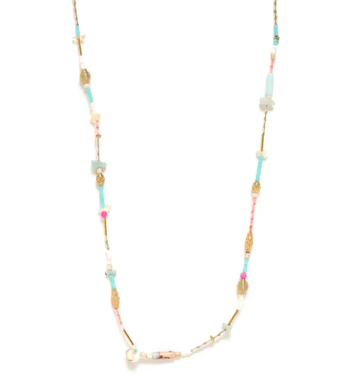 Blue Scarab Jewellery EMILY long necklace