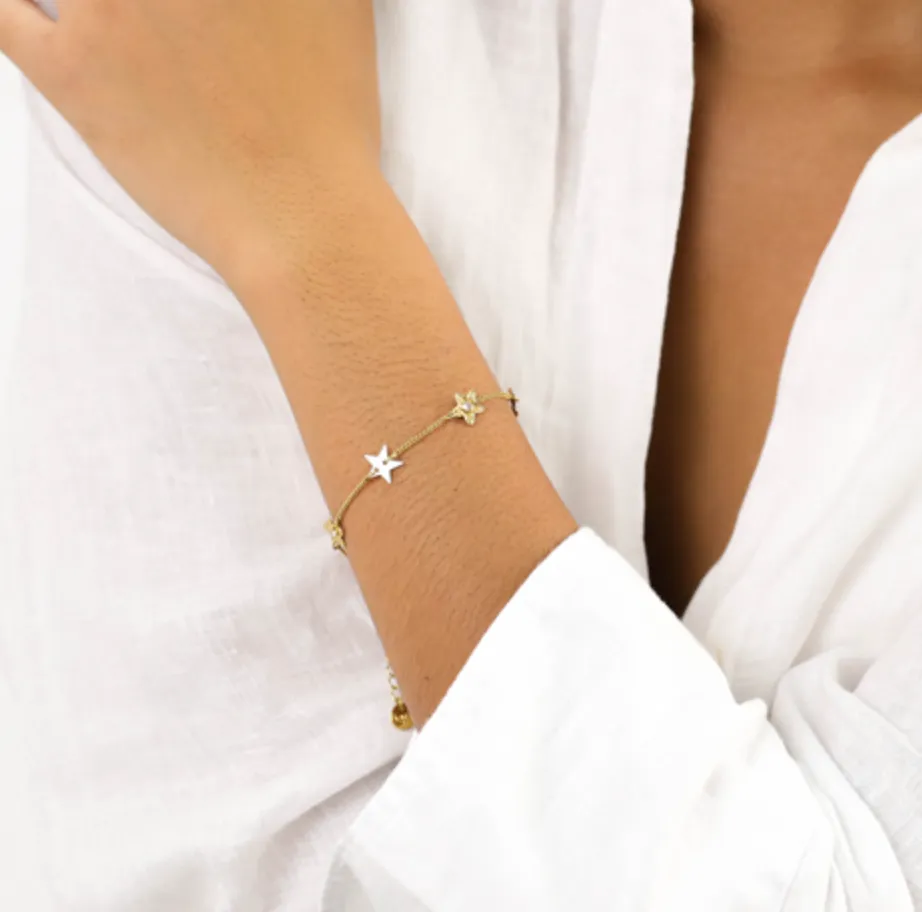 Blue Scarab Jewellery ESTRELLA alternate star bracelet