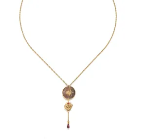 Blue Scarab Jewellery FRIDA layered necklace