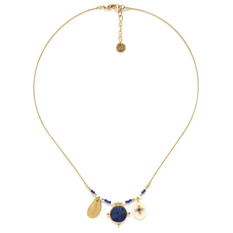 Blue Scarab Jewellery JOANNE 3 Dangle Necklace