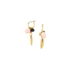 Blue Scarab Jewellery KEIRA Mini Creole With Dangle Earring