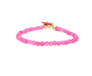 Blue Scarab Jewellery LENA button strech bracelet