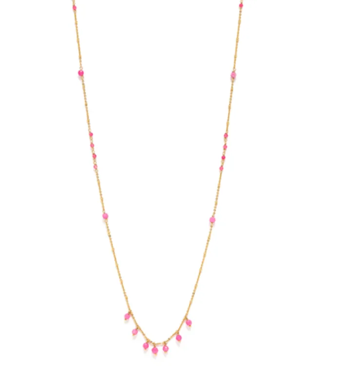 Blue Scarab Jewellery LENA long necklace