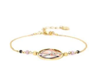 Blue Scarab Jewellery LEONA Simple Disc Bracelet