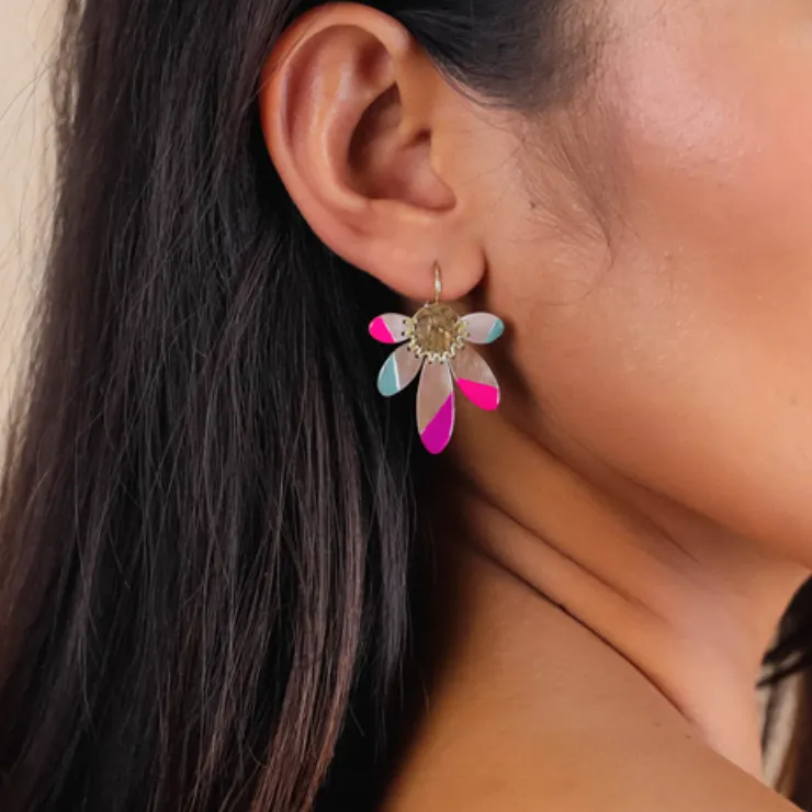 Blue Scarab Jewellery LORETTE Simple French Hooks Earring