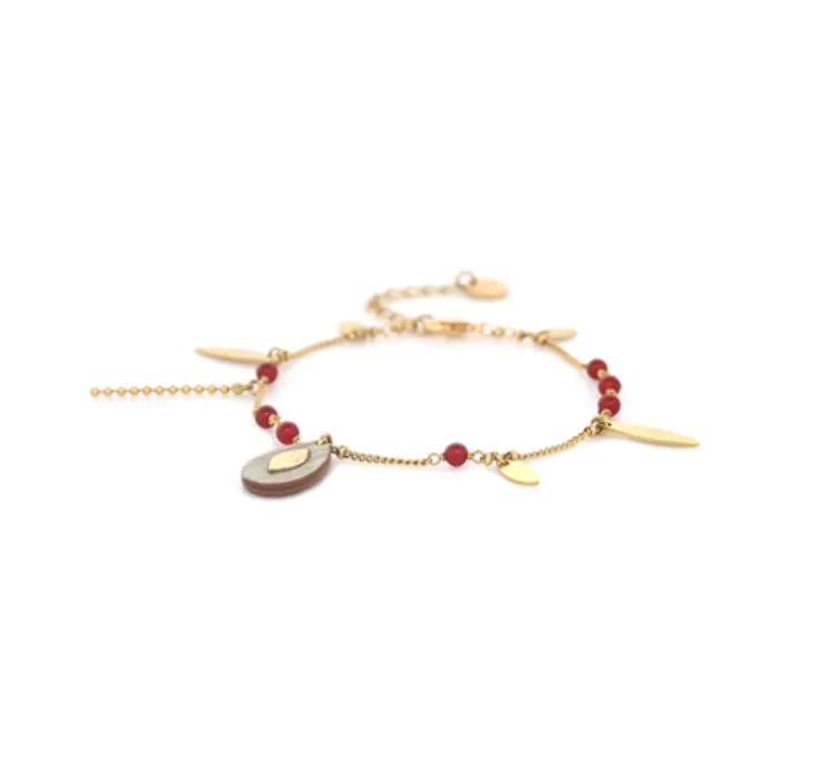 Blue Scarab Jewellery LOUISON Multi-Dangle Bracelet