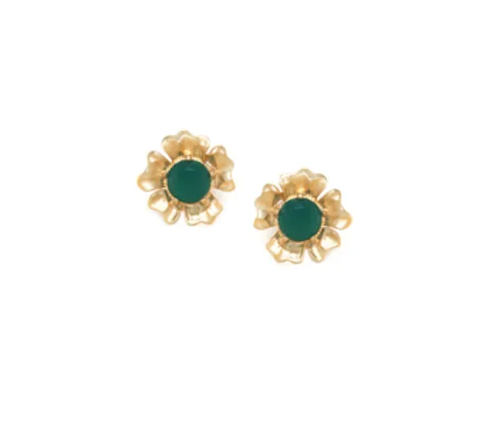 Blue Scarab Jewellery MATHILDE simple post earrings