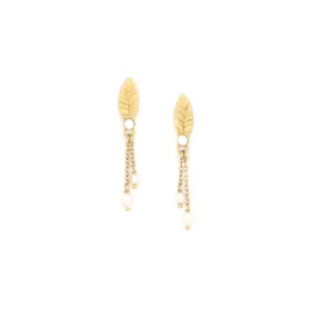 Blue Scarab Jewellery MERRY 3 Chain Dangle Post Earring