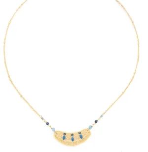 Blue Scarab Jewellery NAOMIE Short Necklace