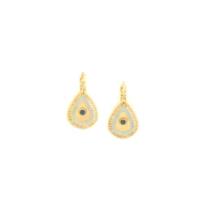 Blue Scarab Jewellery NAOMIE Simple Teardrop French Hooks