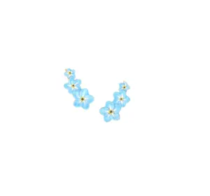 Blue Scarab Jewellery NEELA Forget Me Not Earring