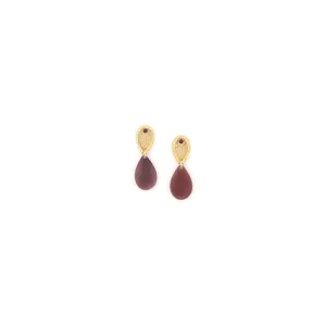 Blue Scarab Jewellery ROMY Shell Drop Post Dangle Earring