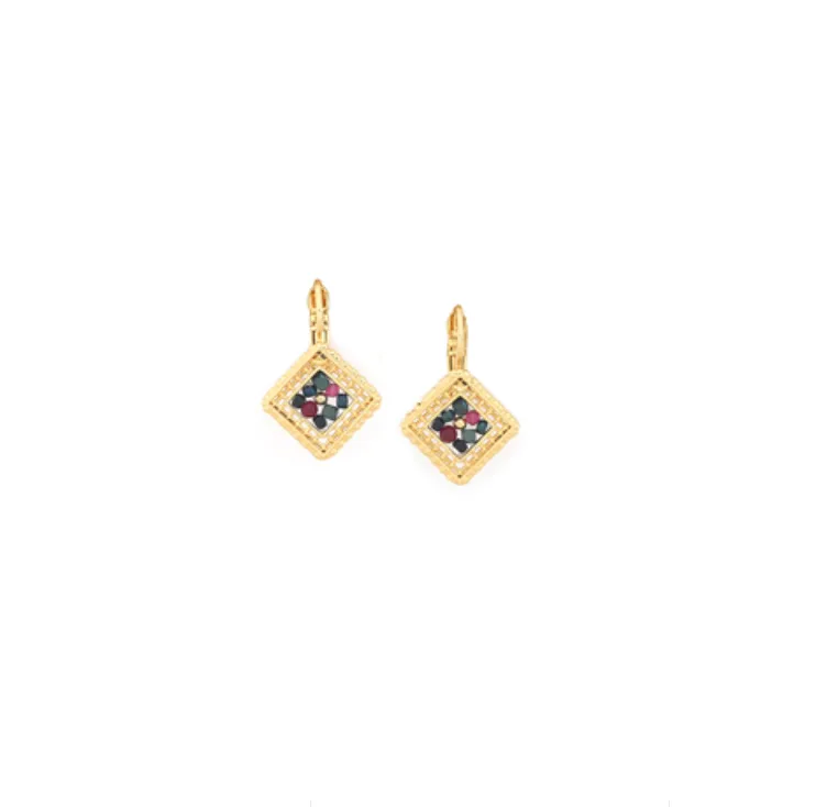 Blue Scarab Jewellery ROMY Simple French Hooks Earring