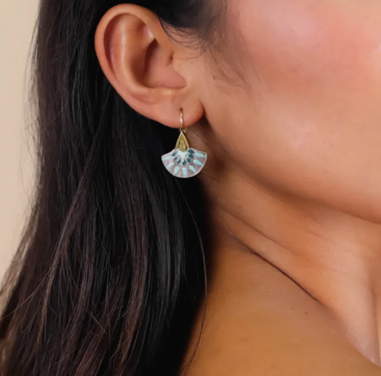 Blue Scarab Jewellery TALULAH Simple French Hook Earrings