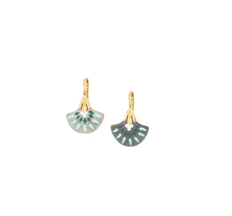 Blue Scarab Jewellery TALULAH Simple French Hook Earrings