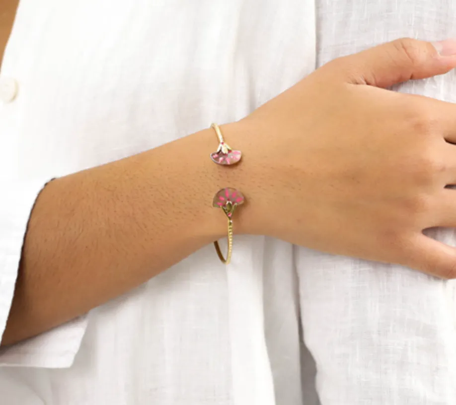 Blue Scarab Jewellery YOKO C-shape bangle