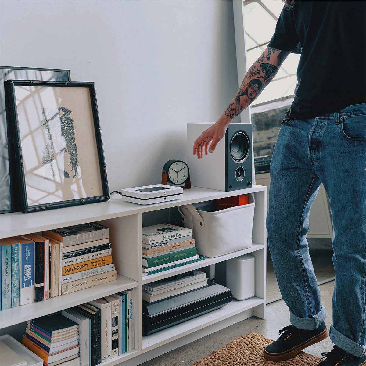 Bluesound NODE Wireless Multi-Room Music Streamer - Gen 4 (White)