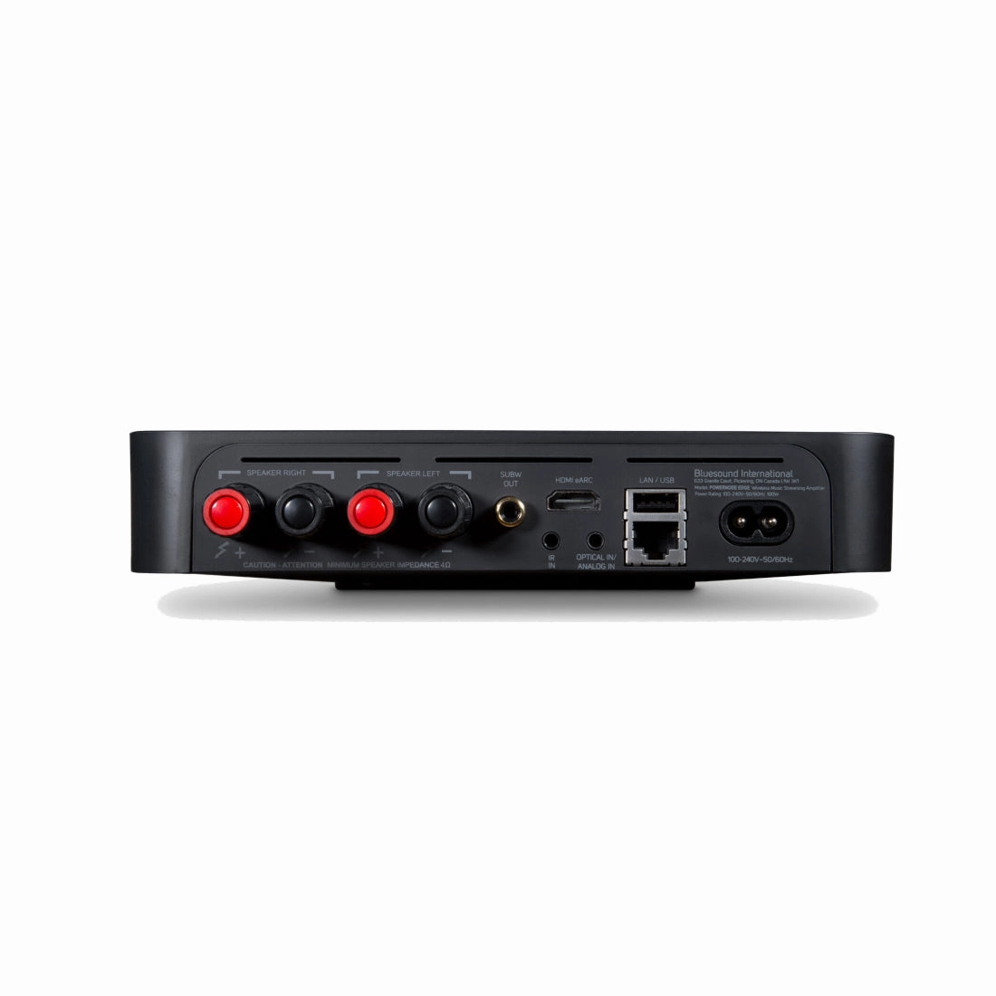 Bluesound PowerNode Edge Network Streaming Integrated Amplifier