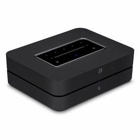 Bluesound Powernode Wireless Multi-Room Hi-Res Music Streaming Amplifier - Gen 3 (Black) Music streaming,Audio Streaming,Online Music Services
