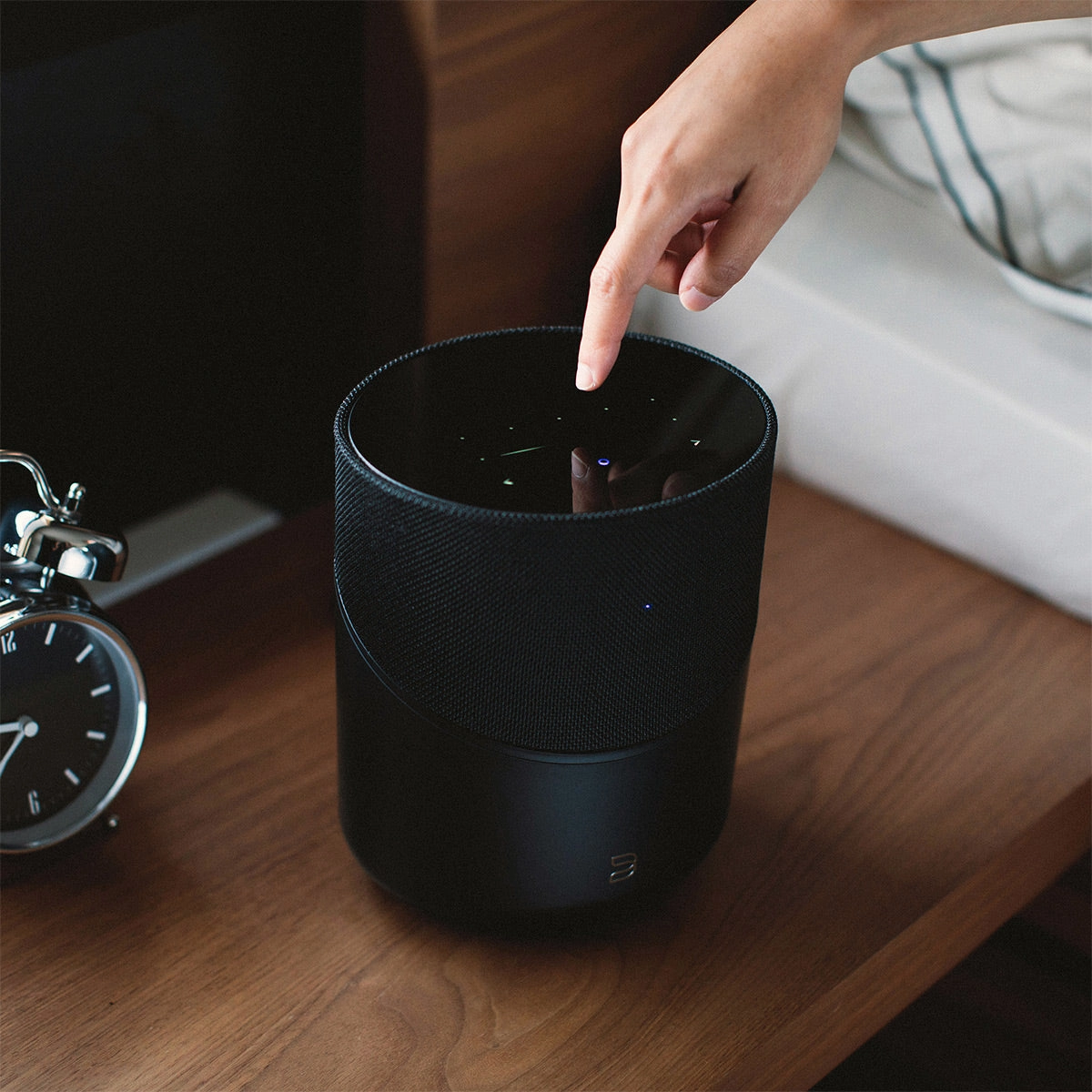 Bluesound PULSE M Compact Wireless Multi-Room Music Streaming Speaker (Black)