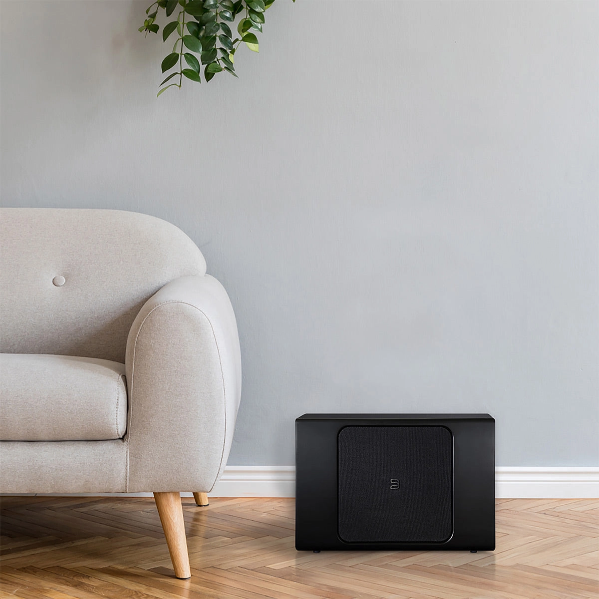 Bluesound Pulse Soundbar  Wireless Soundbar with Pulse SUB  8" Wireless Powered Subwoofer (Black)
