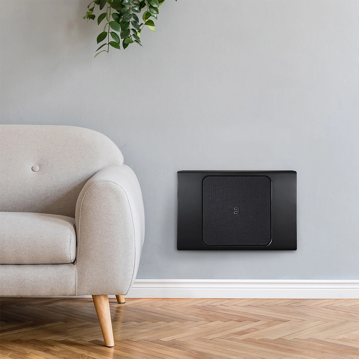 Bluesound Pulse Soundbar  Wireless Soundbar with Pulse SUB  8" Wireless Powered Subwoofer (Black)
