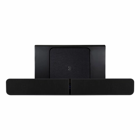 Bluesound Pulse Soundbar  Wireless Soundbar with Pulse SUB  8" Wireless Powered Subwoofer (Black) Soundbars,TV Sound Systems,Bar Speakers