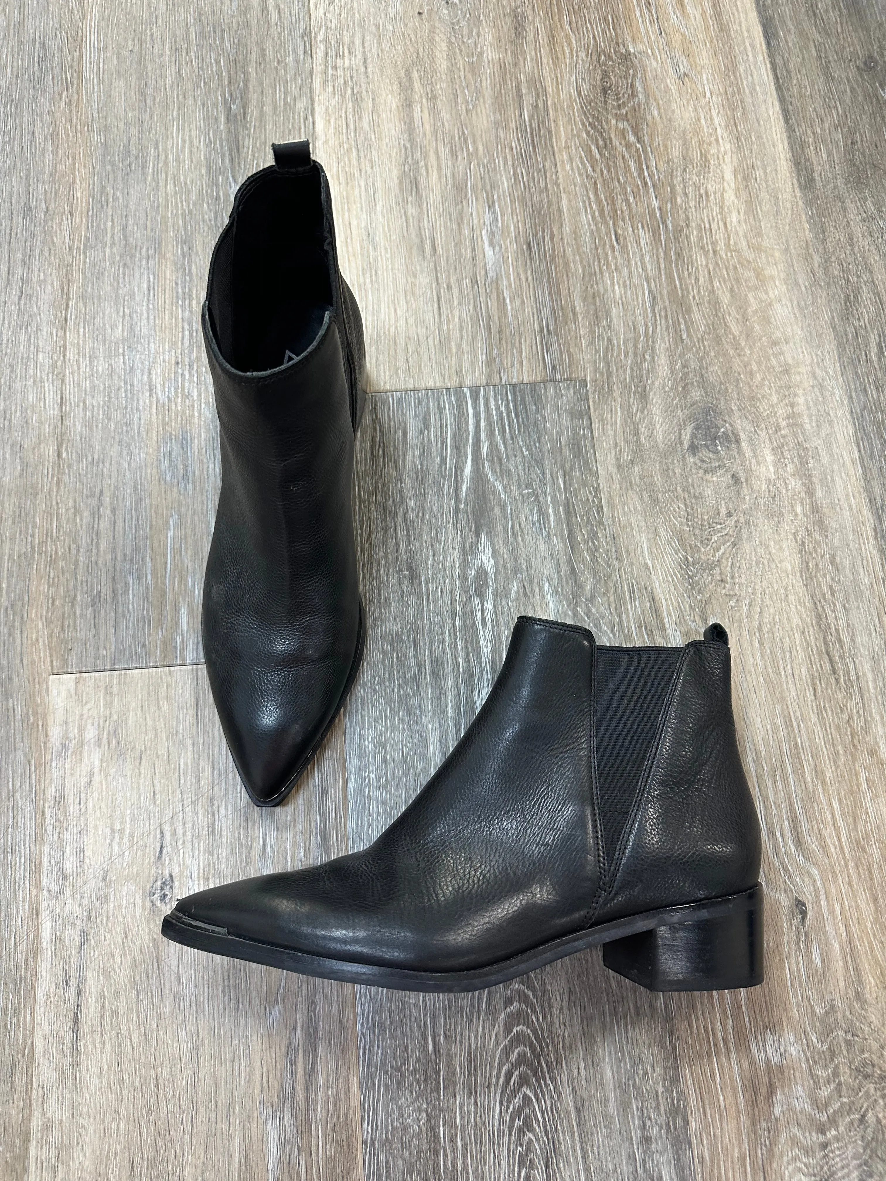 Boots Ankle Flats By Marc Fisher In Black, Size: 7.5 marc-fisher