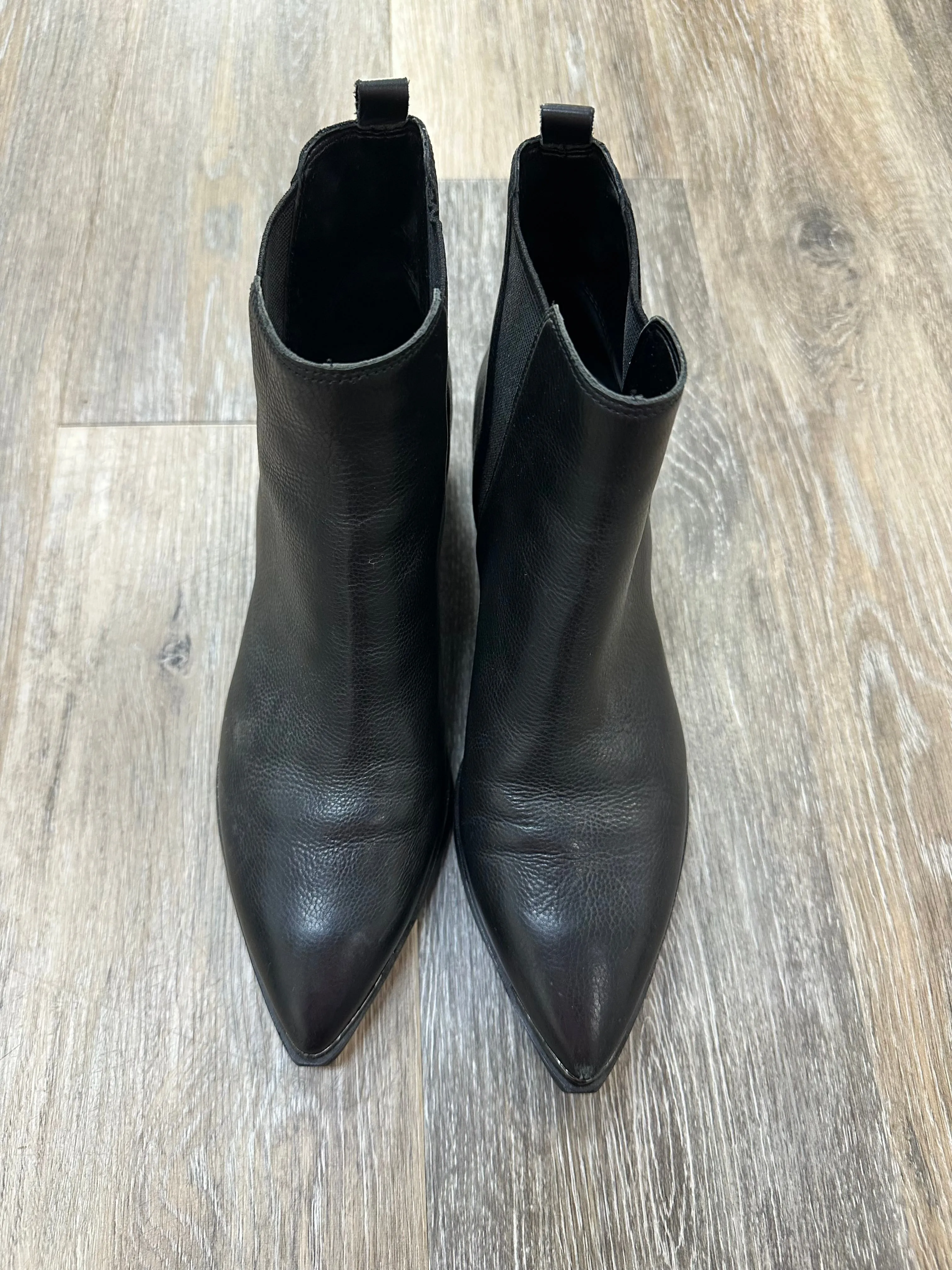 Boots Ankle Flats By Marc Fisher In Black, Size: 7.5 marc-fisher