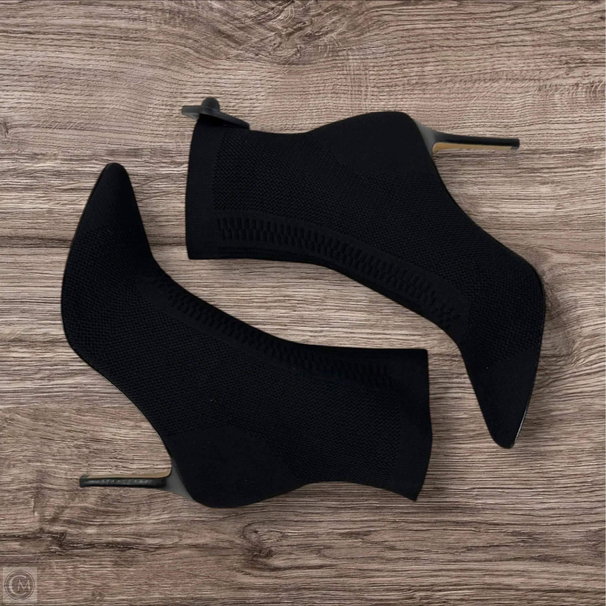 Boots Ankle Heels By Louise Et Cie In Black, Size: 7.5