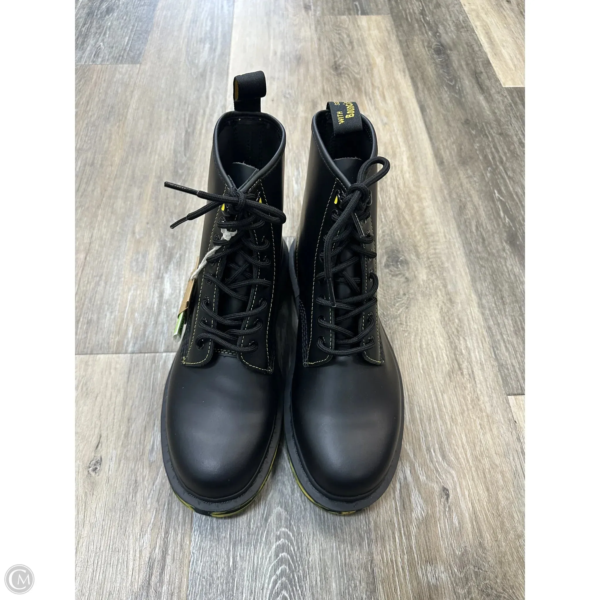 Boots Combat By Dr Martens In Black, Size: 10