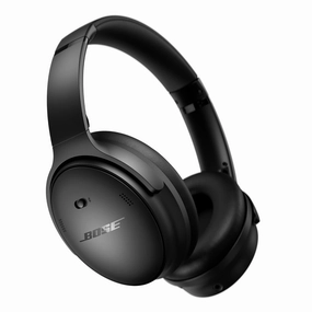 Bose QuietComfort Headphones with Active Noise Cancellation (Black) Noise cancelling,ANC Headphones,Silence Technology