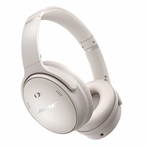 Bose QuietComfort Headphones with Active Noise Cancellation (White) Noise cancelling,ANC Headphones,Silence Technology