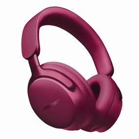 Bose QuietComfort Ultra Wireless Noise Cancelling Headphones (Deep Plum) Noise cancelling,ANC Headphones,Silence Technology
