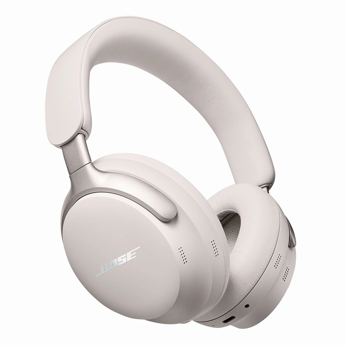 Bose QuietComfort Ultra Wireless Noise Cancelling Headphones (White) Noise cancelling,ANC Headphones,Silence Technology