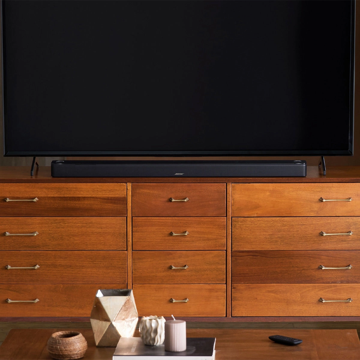 Bose Smart Ultra Soundbar with QuietComfort Noise Cancelling Headphones (Black)