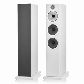 Bowers & Wilkins 603 S3 Floorstanding Speaker - Pair (White) Bowers & Wilkins,B&W Speakers,Premium Audio