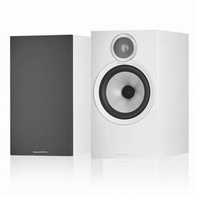 Bowers & Wilkins 606 S3 2-Way Bookshelf Speaker with 6.5" Continuum Cone Driver - Pair (White) Bowers & Wilkins,B&W Speakers,Premium Audio