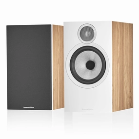 Bowers & Wilkins 606 S3 2-Way Bookshelf Speakers with 6.5" Continuum Cone Driver - Pair (Oak) Bowers & Wilkins,B&W Speakers,Premium Audio