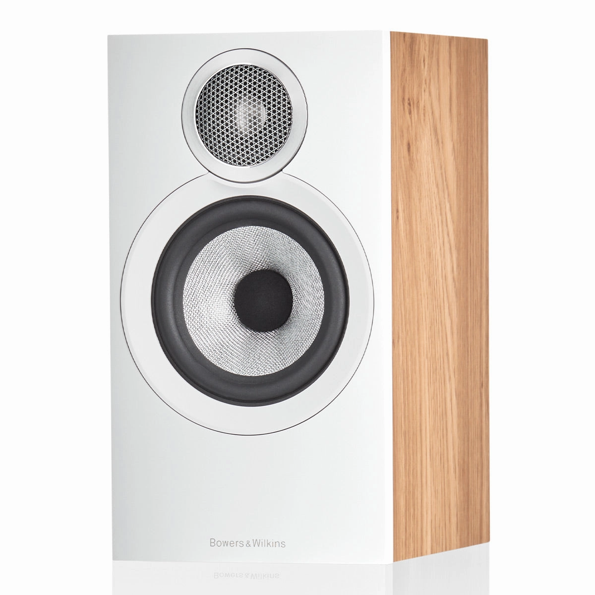 Bowers & Wilkins 607 S3 2-Way Bookshelf Speaker with 5" Continuum Cone Driver - Pair (Oak)