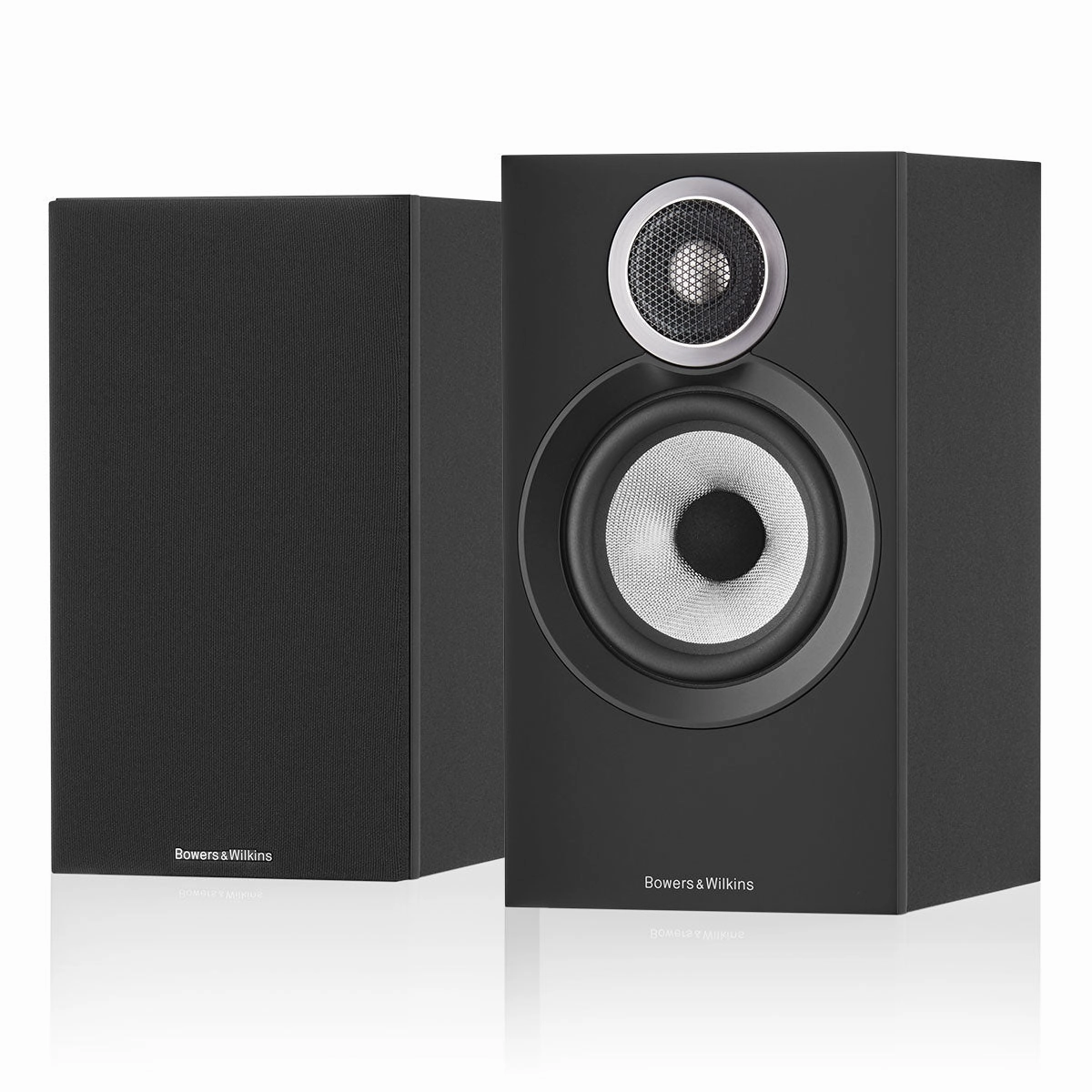 Bowers & Wilkins 607 S3 2-Way Bookshelf Speakers with 5" Continuum Cone Drivers - Pair (Black)