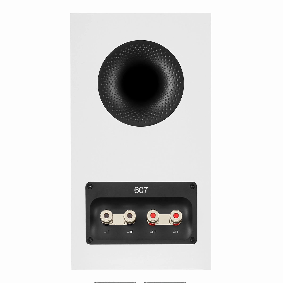 Bowers & Wilkins 607 S3 2-Way Bookshelf Speakers with 5" Continuum Cone Drivers - Pair (White)